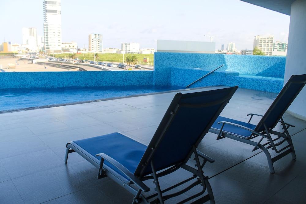Hotel Punta Azul Veracruz Buitenkant foto